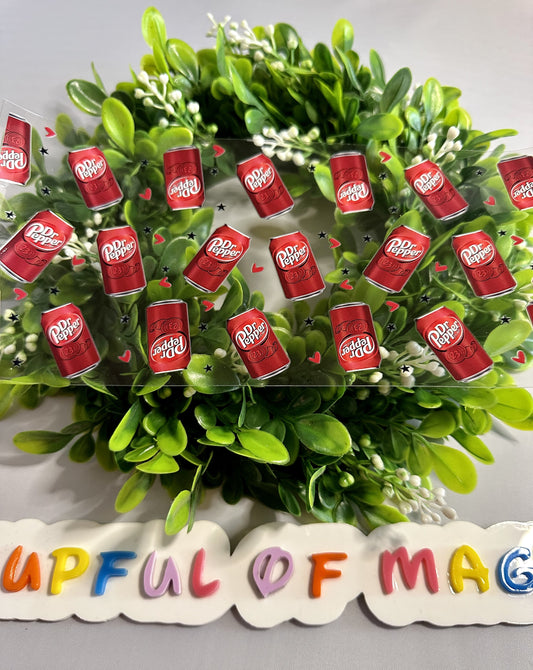 #434 Dr Pepper lover UVDTF Wrap