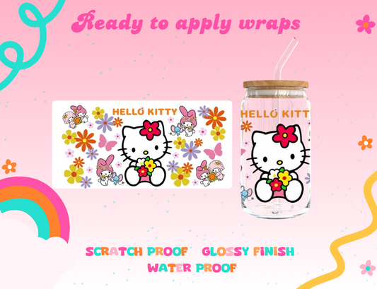 #659 HK bright flowers UVDTF Wrap