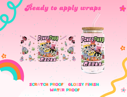 #720 PowerPUFF Girls UVDTF Wrap