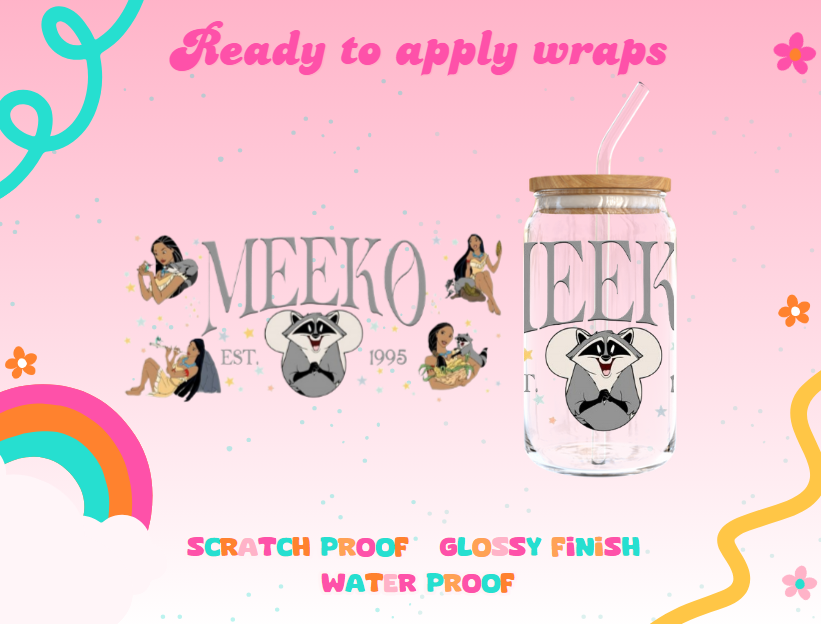 #220B MEEKO EST. UVDTF Wrap