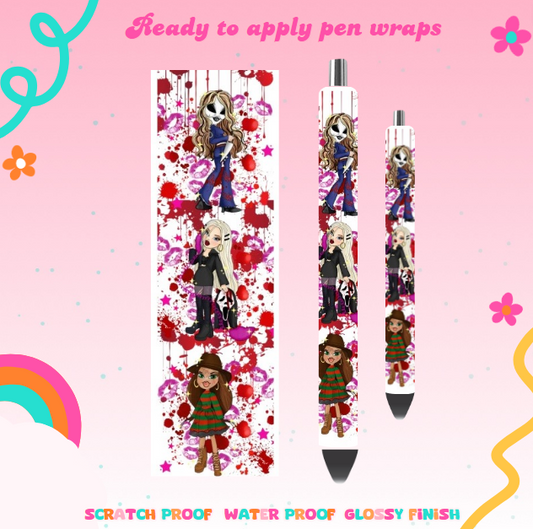 #17 Bratz Halloween UVDTF pen wrap