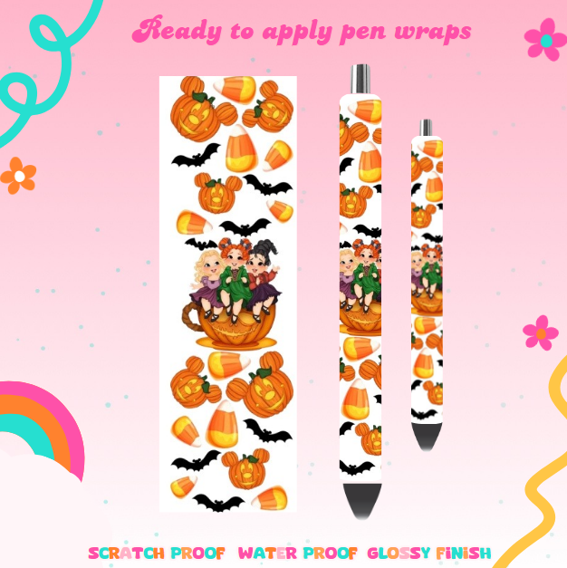 #18 Baby Sanderson sisters UVDTF pen wrap