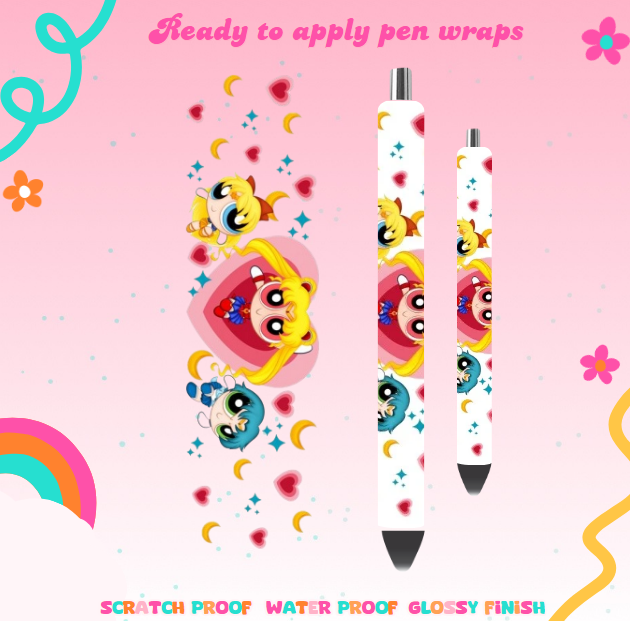 #25 Sailor moon UVDTF pen wrap