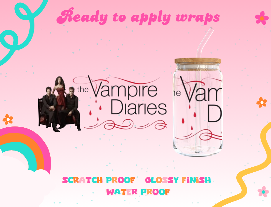 #251B The Vampire Diaries UVDTF Wrap