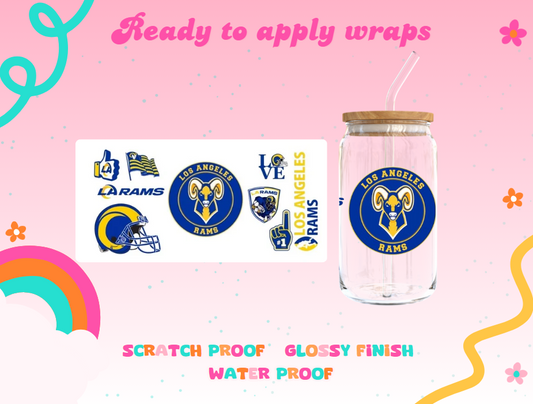 #361B Los Angeles Rams UVDTF Wrap