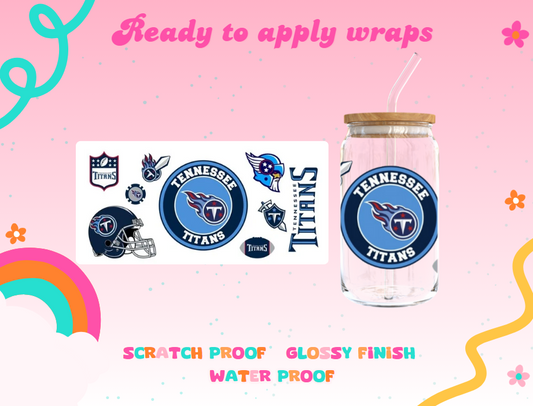 #358B Tennessee Titans UVDTF Wrap