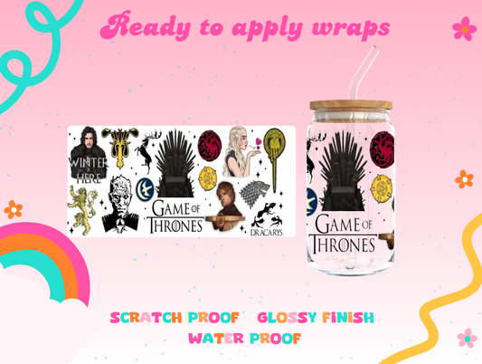 #381B Games of Thrones UVDTF Wrap