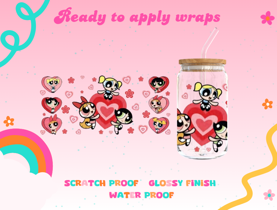 #383C PPG Valentines Day UVDTF Wrap